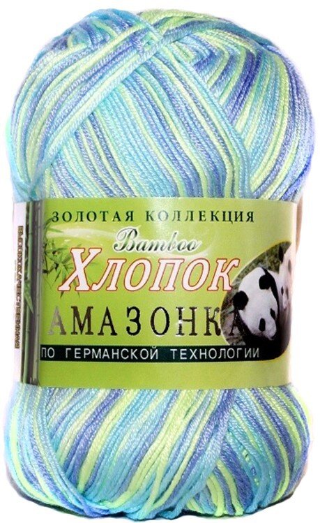 132 салатовый-голубой