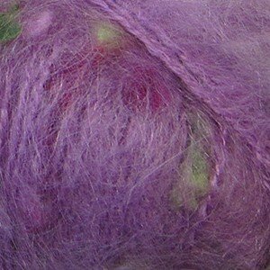 Пряжа ALIZE Mohair classic bohem / 5163 сирень с зеленью